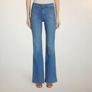 Veronica Beard - Farrah wide leg jeans